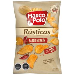 Papas Fritas Marco Polo Rústicas Merkén 185 g