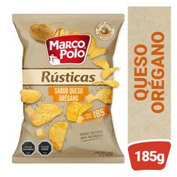 Papas Fritas Marco Polo Rústicas Queso Orégano 185 g