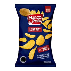 Papas Fritas Marco Polo Wavy Extra Onduladas 200 g