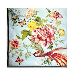 Servilleta Jardín de Flores 33 x 33 cm 20 un.