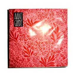Servilleta Flor Roja 33 x 33 cm 20 un.