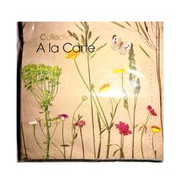 Servilleta Hierbas Silvestres 33 x 33 cm 20 un.