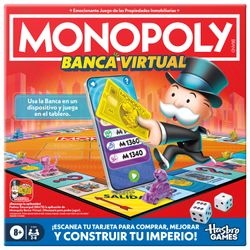 Juego de Mesa Monopoly Banca Virtual