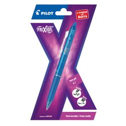 Lápiz Gel Pilot Frixion Clicker 0.7 Turquesa