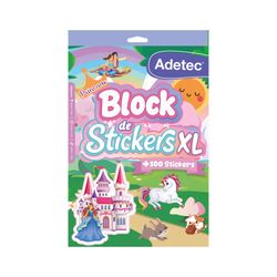 Block de Stickers Adetec Princesa XL