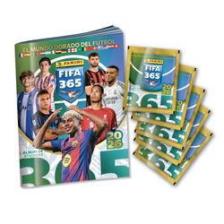 Pack 1 Álbum y 5 Sobres Panini FIFA365