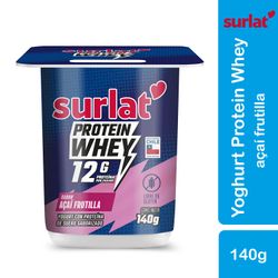 Yogurt Surlat Whey Protein Frutilla 140 g