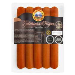 Salchicha Sureña Llanquihue Orígenes 750 g