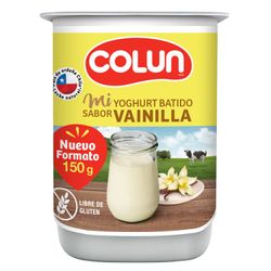 Yogurt Batido Colun Vainilla 150 g