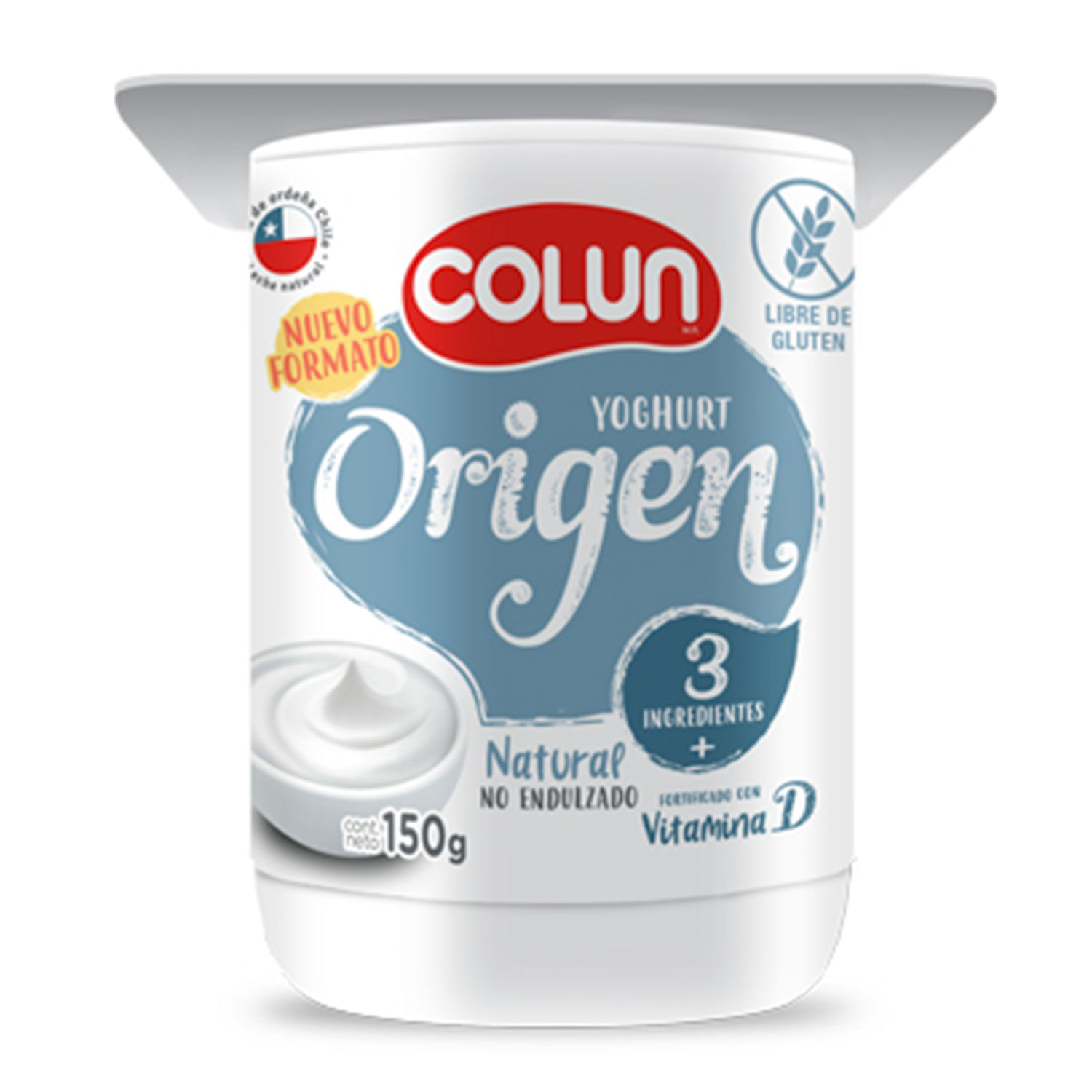 Yogurt Natural Colun Origen 150 g