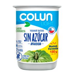 Yogurt Colun Sin Azúcar Chirimoya 150 g