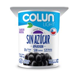 Yogurt Colun Sin Azúcar Mora 120 g