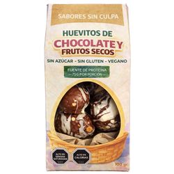 Huevitos de Chocolate Frutos Secos Veganos 100 g