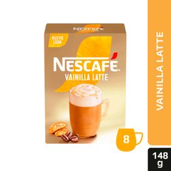 Café Nescafé Vainilla Latte 148 g (8 un. x 18.5 g)