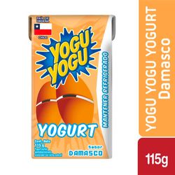Yogurt Yogu Yogu Tetra Damasco 115 g 6 un.