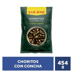 Choritos con Concha Congelados 454 g