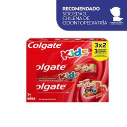 Pasta Dental Colgate Kids Frutilla 50 g 3 un.