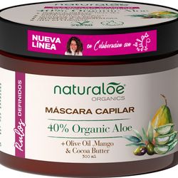 Máscara Capilar Naturaloe Rulos 300 ml