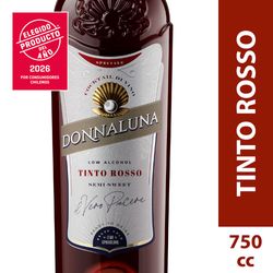 Cóctel de Vino Donnaluna Tinto Rosso Premium 750 cc