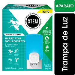 Trampa de Luz Stem para Insectos Voladores Aparato + Repuesto 1 un.