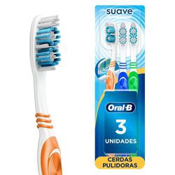 Cepillo de Dientes Oral-B Clean Complete Suave 3 un.