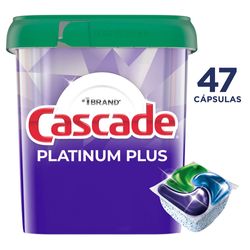 Lavavajilla Cascade Platinum Plus 47 un.