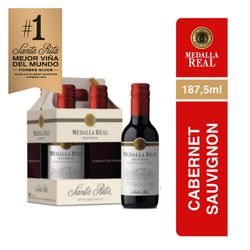 Vino Santa Rita Medalla Real Reserva Cabernet Sauvignon 187 cc