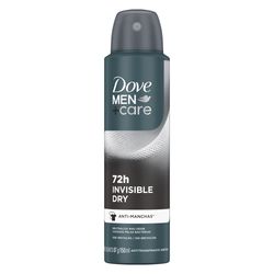 Desodorante Antitranspirante Spray Dove Men Care Invisible Dry 150 ml