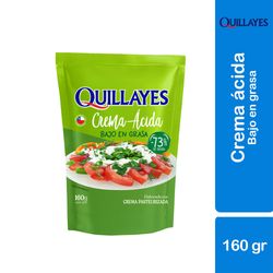 Crema Ácida Quillayes Bajo en Grasa 160 g