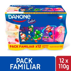 Pack 12 un. Yogurt Batido Calán 110 g