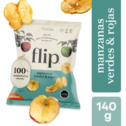 Chips Flip Manzana Roja y Verde 140 g