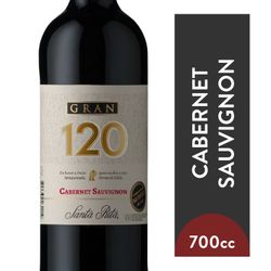 Vino Santa Rita Gran 120 Cabernet Sauvignon 700 cc