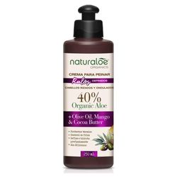 Crema de Peinar Naturaloe Rulos 250 ml