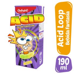 Bebida Ambrosoli Loop Acid 190 ml