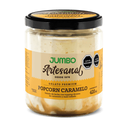 Helado Jumbo Artesanal Popcorn Caramelo 420 ml