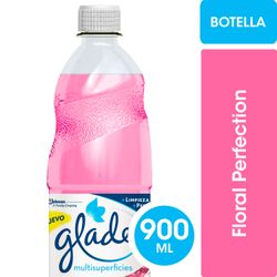 Limpiador de Multisuperficies Glade Floral Perfection Botella 900 ml