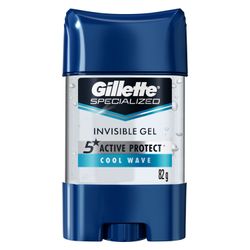 Antitranspirante Gel Gillette Cool Wave Clear 82 g