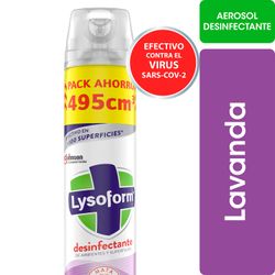 Desinfectante Aerosol Lysoform Lavanda 495 cc