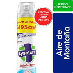 Desinfectante Aerosol Lysoform Aire de Montaña 495 cc