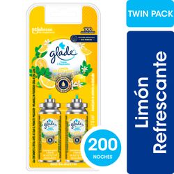 Aromatizante Glade Toque Twinpack Limón Refrescante 9 g