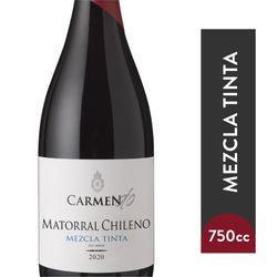 Vino Carmen Do Matorral Ensamblaje 750 cc