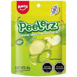Gomitas Peelerz Manzana Verde 80 g