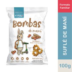 Suflé Kuna Foods Bombas Maní 100 g