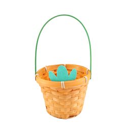 Canasto Zanahoria Bambú Pascua