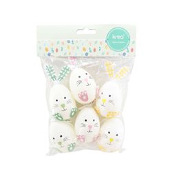 Pack 6 Huevos Colgantes Pascua