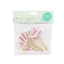 Pack 12 Cupcakes Toppers Pascua