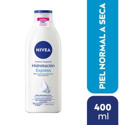 Crema Corporal Nivea Hidratación Express 400 ml