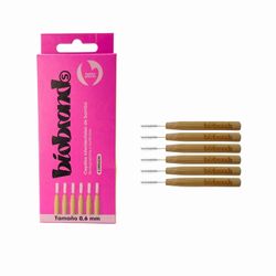 Cepillo Interdental de Bambú Bio 0.6 mm 6 un.