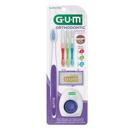 Cepillo Dental Gum con Interdental y Hilo