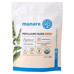 Psyllium Husk Manare Orgánico 200 g